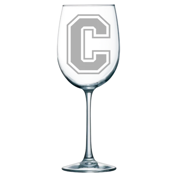 Cornell College Polar Camel 19 oz. Wine Glass