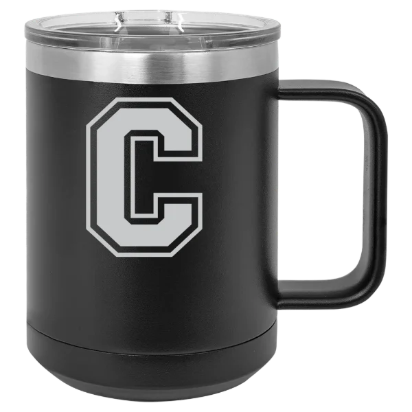 Cornell College Polar Camel 15 oz. Mug with Slider Lid