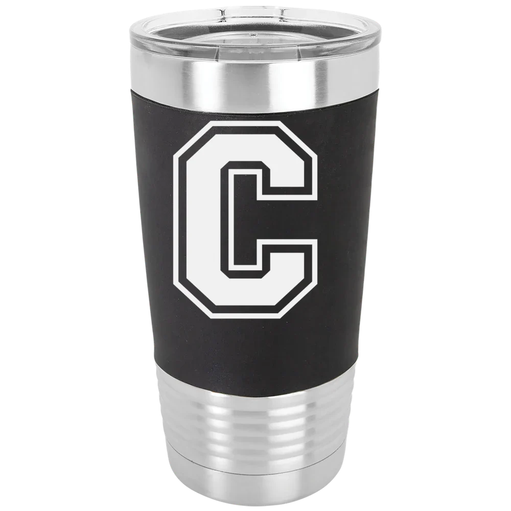 Cornell College Polar Camel 20 oz. Silicone Grip Tumbler with Standard Lid