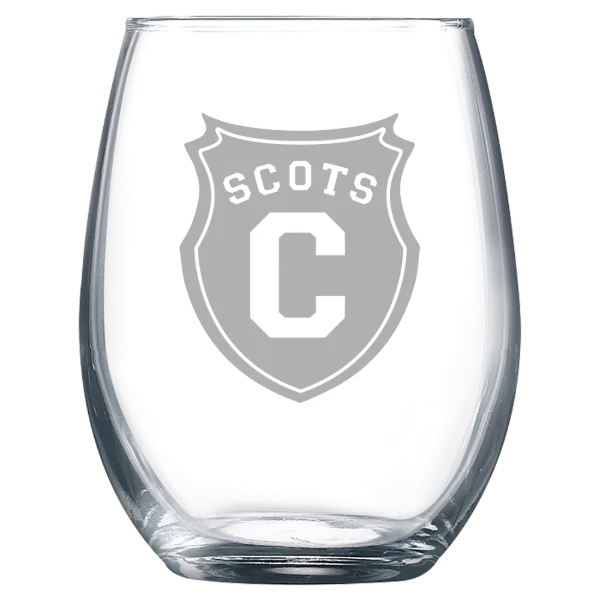 Covenant College Polar Camel 9 oz. Stemless Wine Glass
