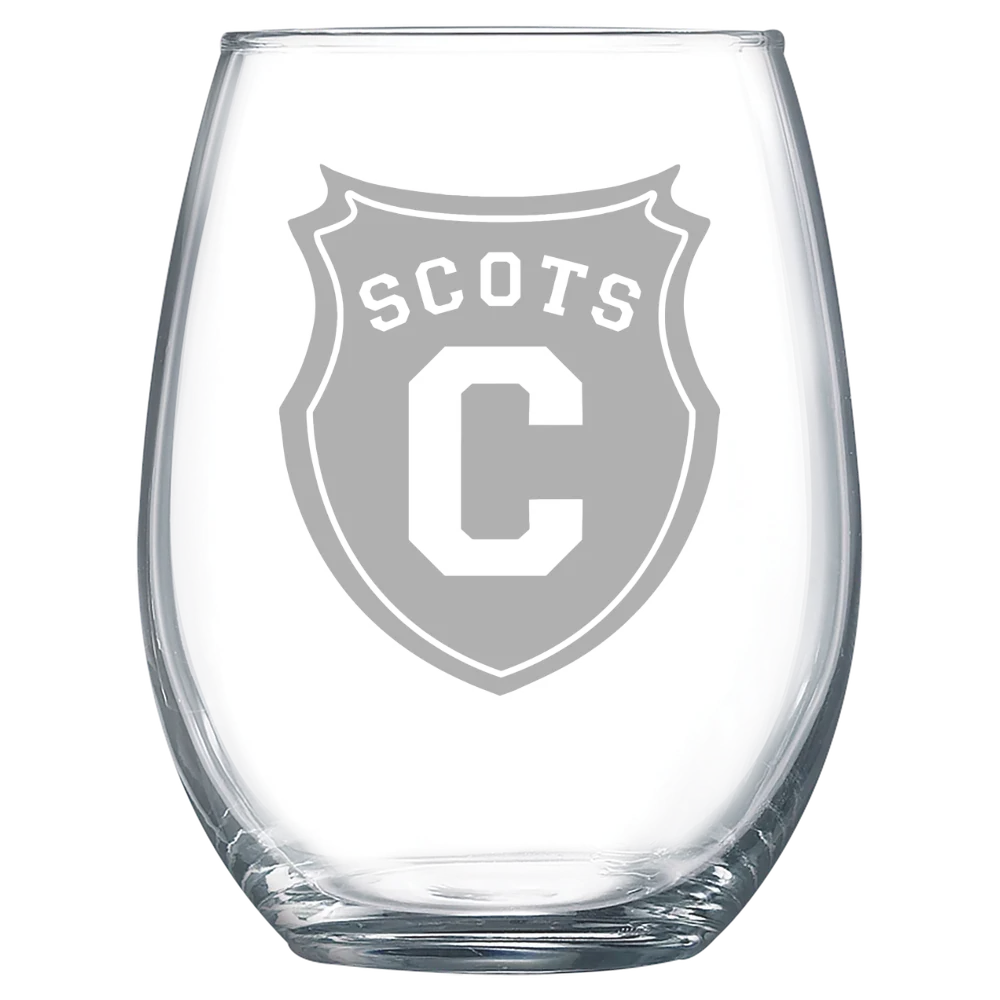 Covenant College Polar Camel 15 oz. Stemless Wine Glass
