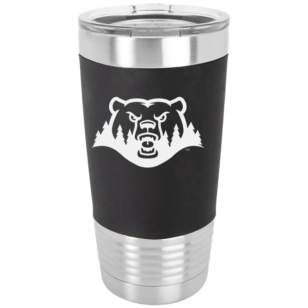 Crown College (Minnesota) Polar Camel 20 oz. Silicone Grip Tumbler with Standard Lid
