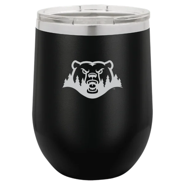 Crown College (Minnesota) Polar Camel 12 oz. Stemless Wine Tumbler