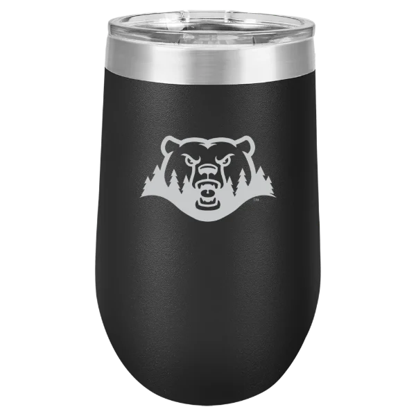 Crown College (Minnesota) Polar Camel 16 oz. Stemless Wine Tumbler