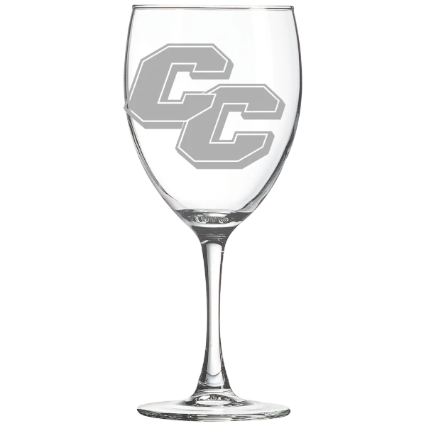 Curry College Polar Camel 10 1/2 oz. Wine Glass