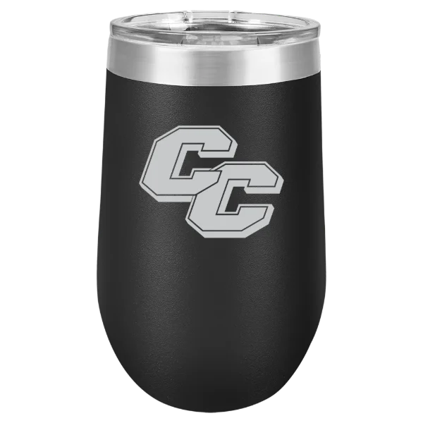 Curry College Polar Camel 16 oz. Stemless Wine Tumbler