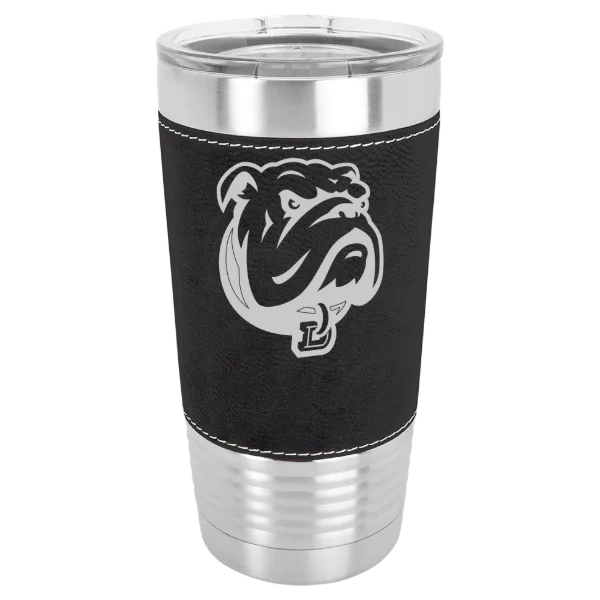 Dean College Polar Camel 20 oz. Leatherette Grip Tumbler with Standard Lid