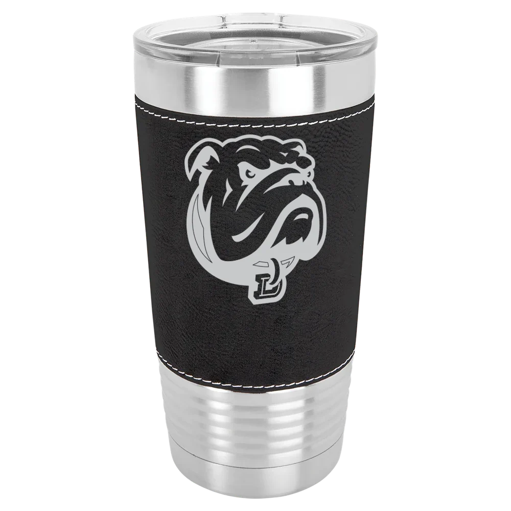 Dean College Polar Camel 20 oz. Leatherette Grip Tumbler with Standard Lid