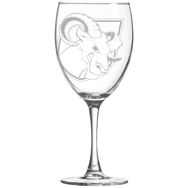 Delaware Valley University Polar Camel 10 1/2 oz. Wine Glass
