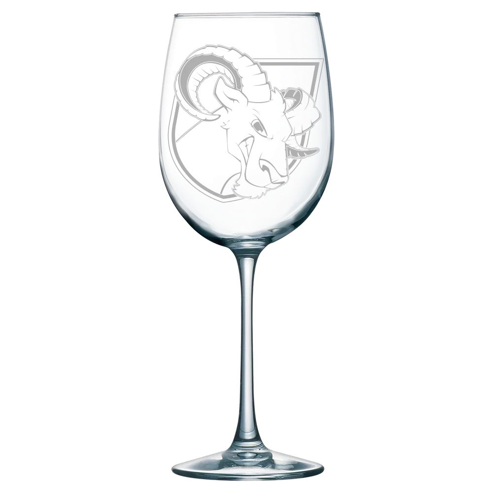 Delaware Valley University Polar Camel 19 oz. Wine Glass