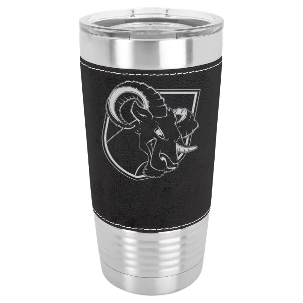 Delaware Valley University Polar Camel 20 oz. Leatherette Grip Tumbler with Standard Lid