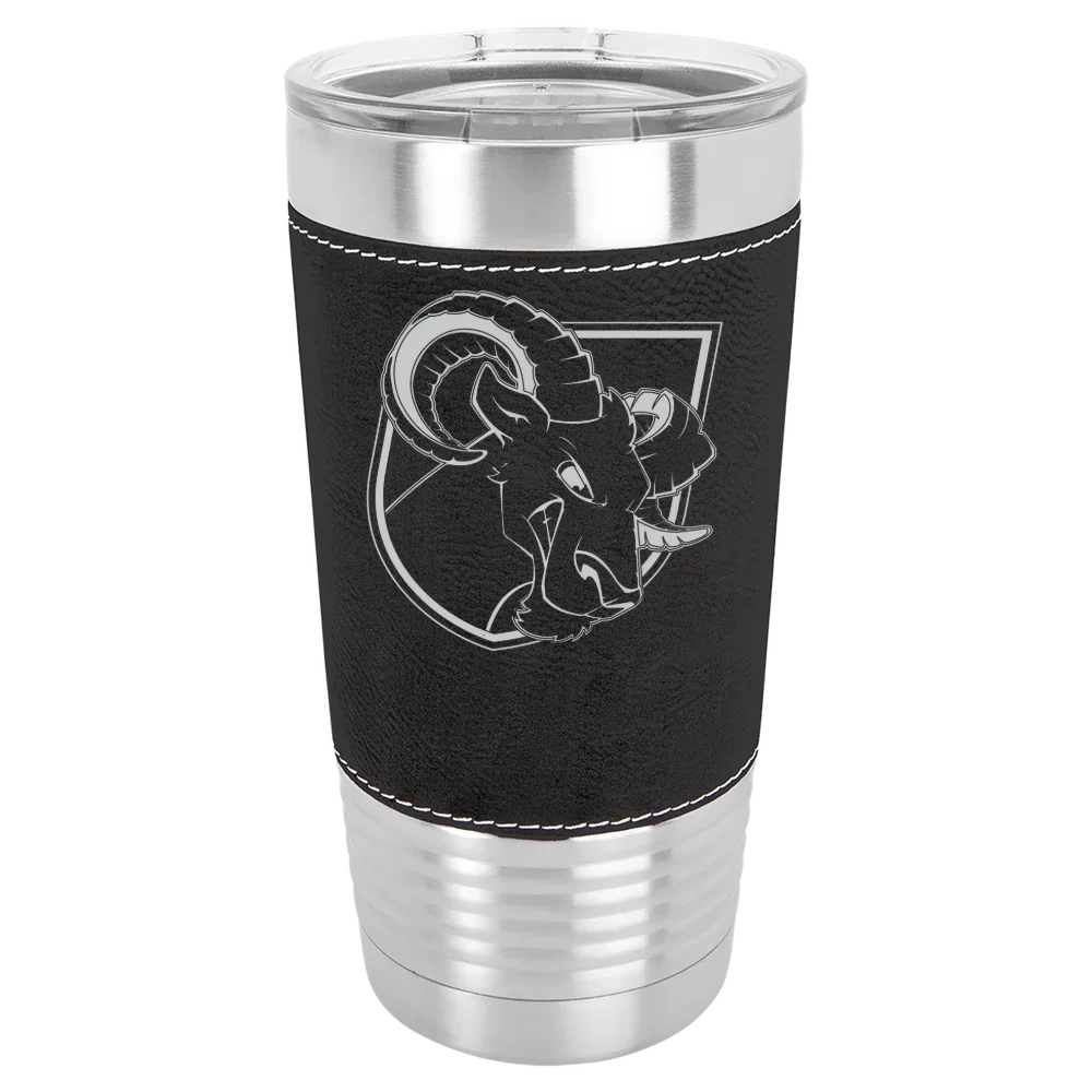 Delaware Valley University Polar Camel 20 oz. Leatherette Grip Tumbler with Standard Lid