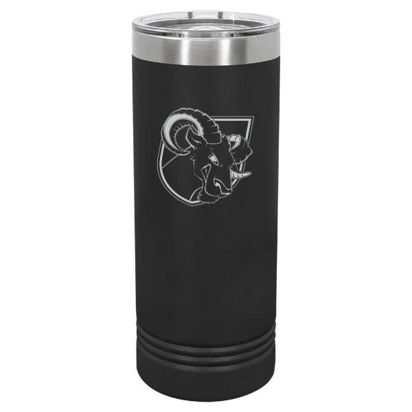 Delaware Valley University Polar Camel 22 oz. Skinny Tumbler with Slider Lid
