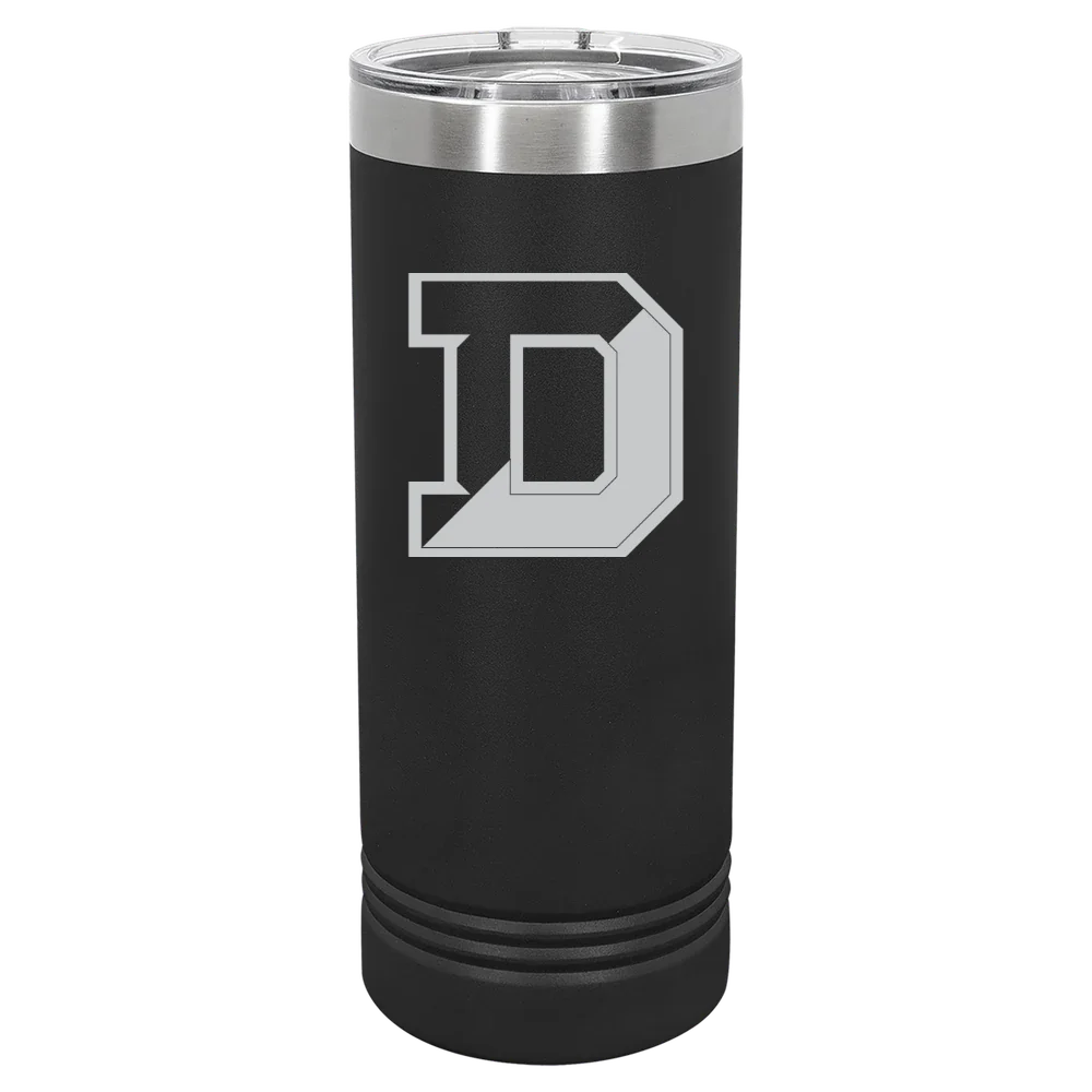Denison University Polar Camel 22 oz. Skinny Tumbler with Slider Lid
