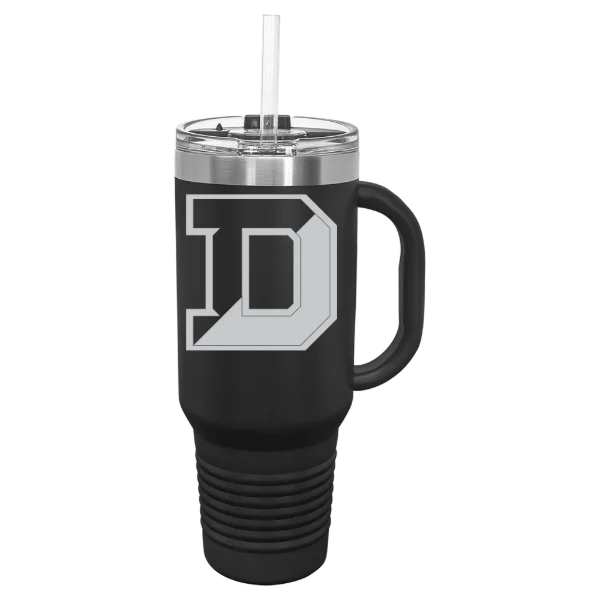 Denison University Polar Camel 40 oz. Travel Mug with Snap Lid & Straw