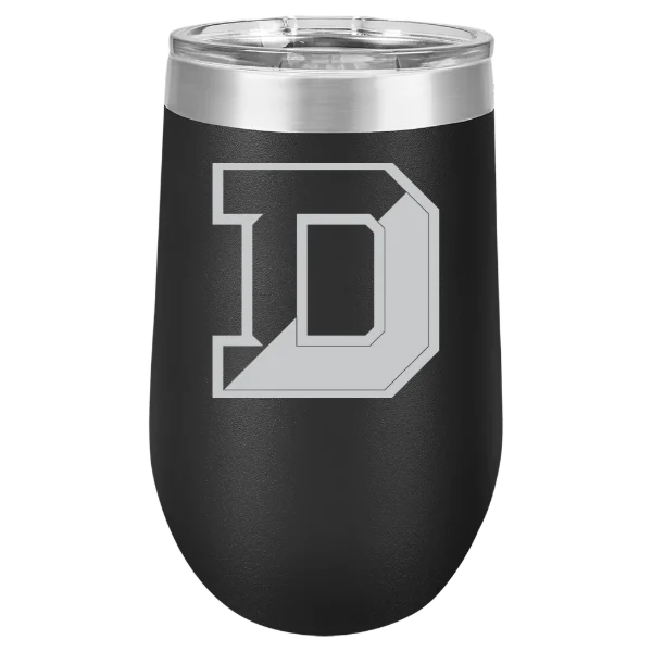 Denison University Polar Camel 16 oz. Stemless Wine Tumbler