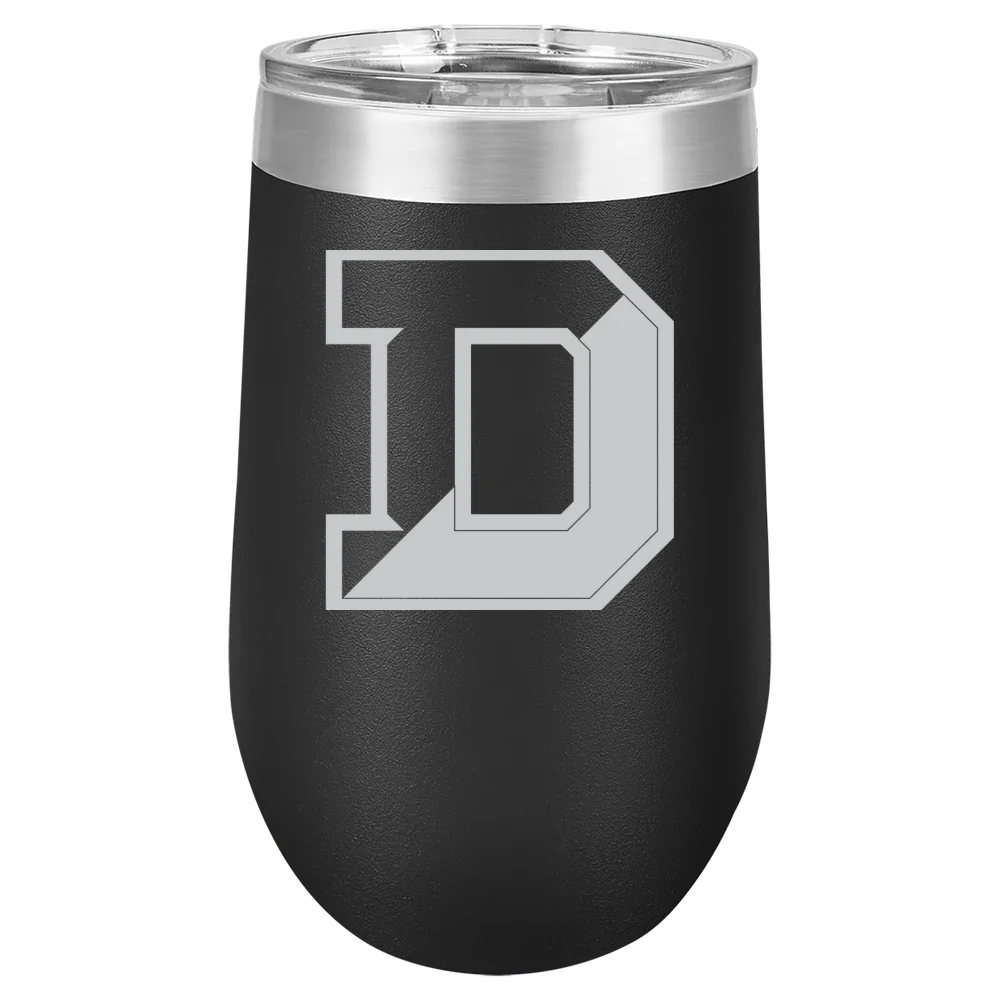 Denison University Polar Camel 16 oz. Stemless Wine Tumbler