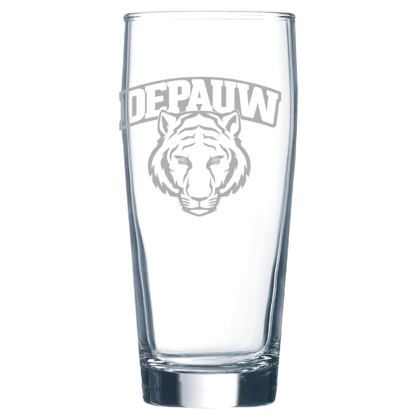 DePauw University Polar Camel 16 oz. Willi Becher Beer Glass