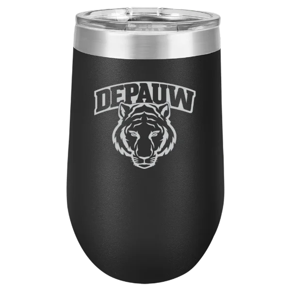 DePauw University Polar Camel 16 oz. Stemless Wine Tumbler