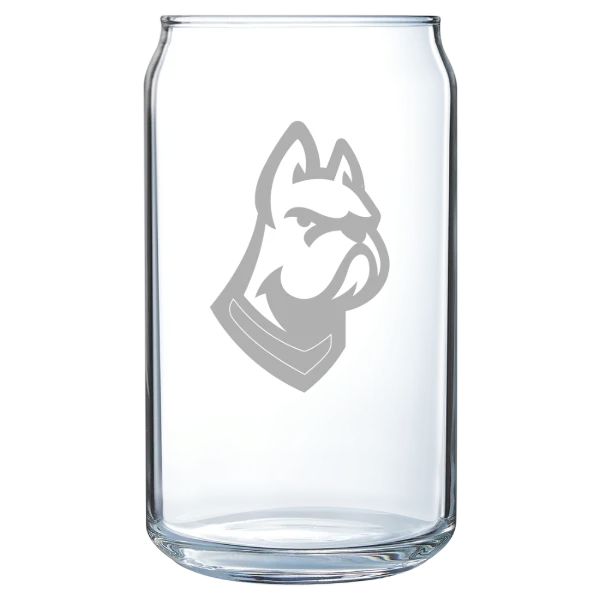 DeSales University Polar Camel 16 oz. Can Glass