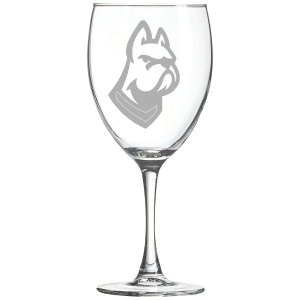 DeSales University Polar Camel 10 1/2 oz. Wine Glass