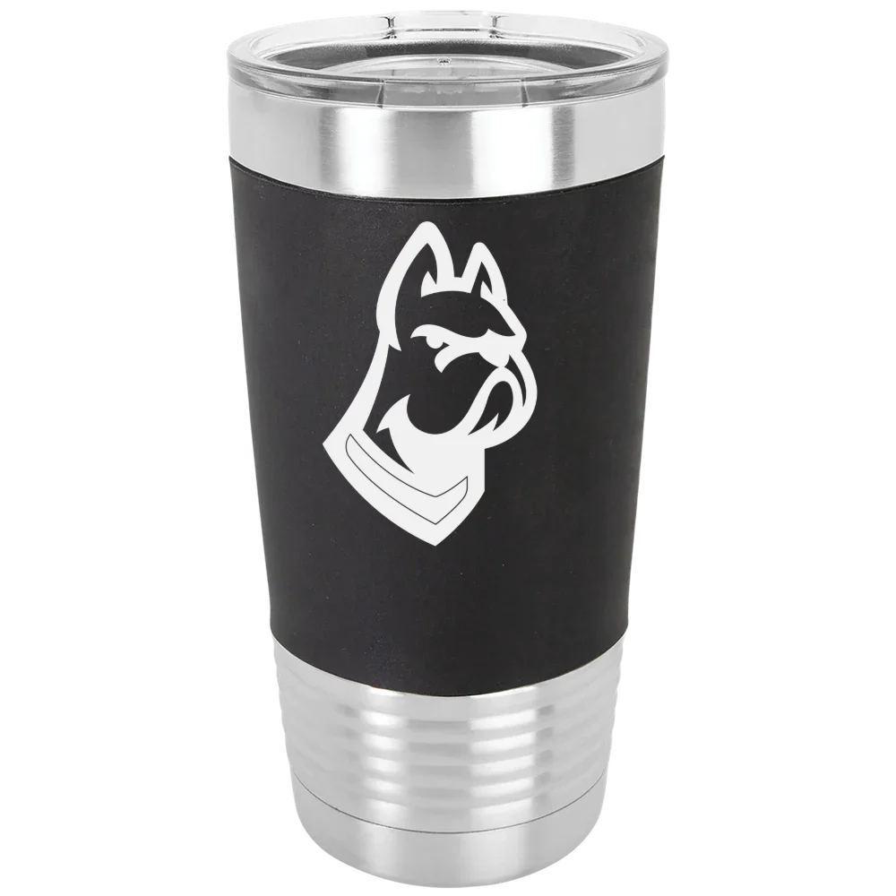 DeSales University Polar Camel 20 oz. Silicone Grip Tumbler with Standard Lid