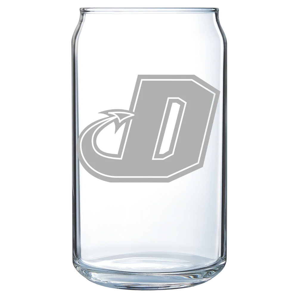 Dickinson College Polar Camel 16 oz. Can Glass
