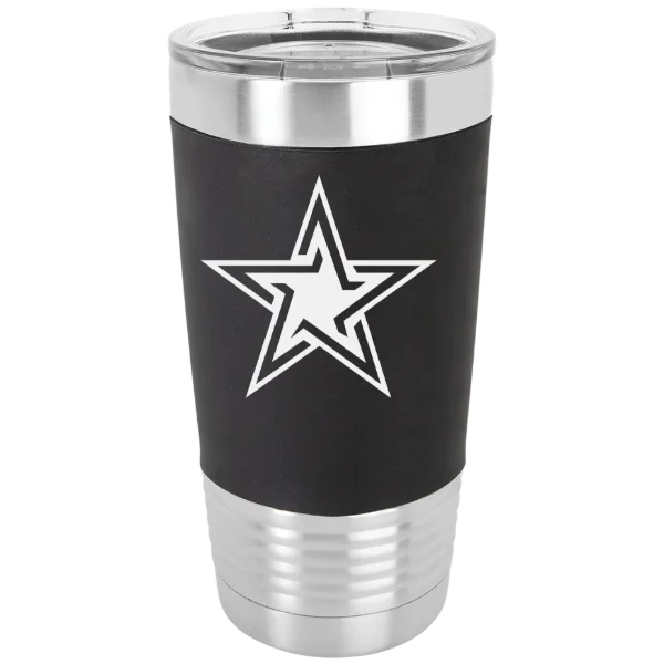 Dominican University (Illinois) Polar Camel 20 oz. Silicone Grip Tumbler with Standard Lid