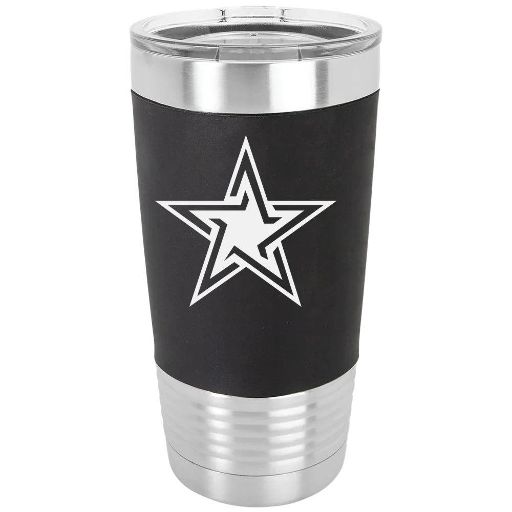 Dominican University (Illinois) Polar Camel 20 oz. Silicone Grip Tumbler with Standard Lid