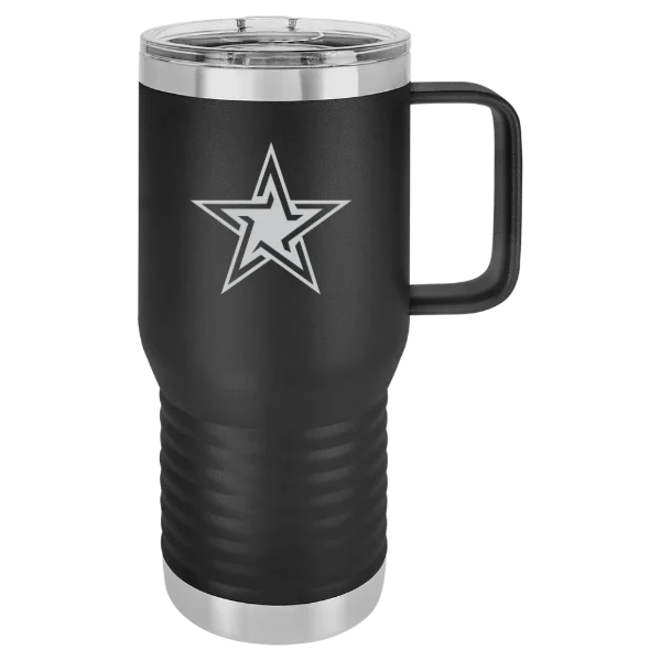 Dominican University (Illinois) Polar Camel 20 oz. Travel Mug with Slider Lid