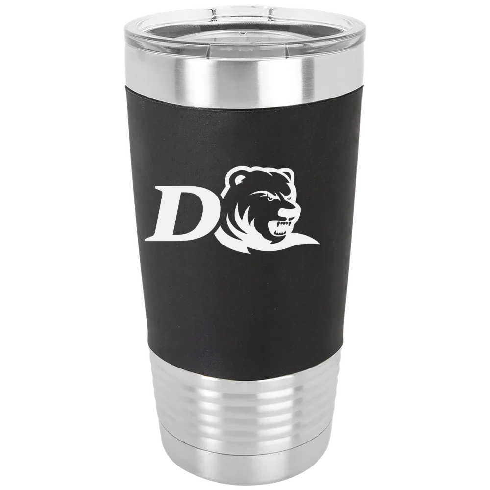 Drew University Polar Camel 20 oz. Silicone Grip Tumbler with Standard Lid