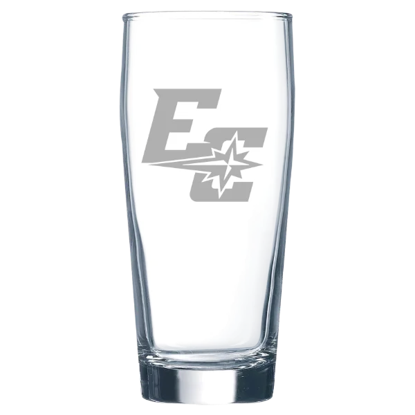Earlham College Polar Camel 16 oz. Willi Becher Beer Glass