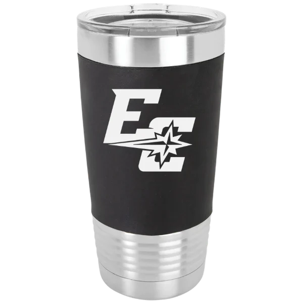 Earlham College Polar Camel 20 oz. Silicone Grip Tumbler with Standard Lid