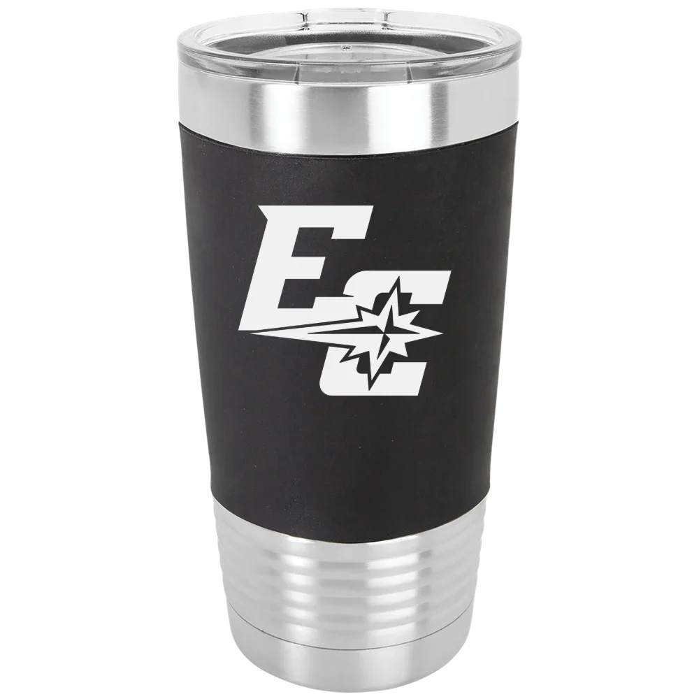 Earlham College Polar Camel 20 oz. Silicone Grip Tumbler with Standard Lid