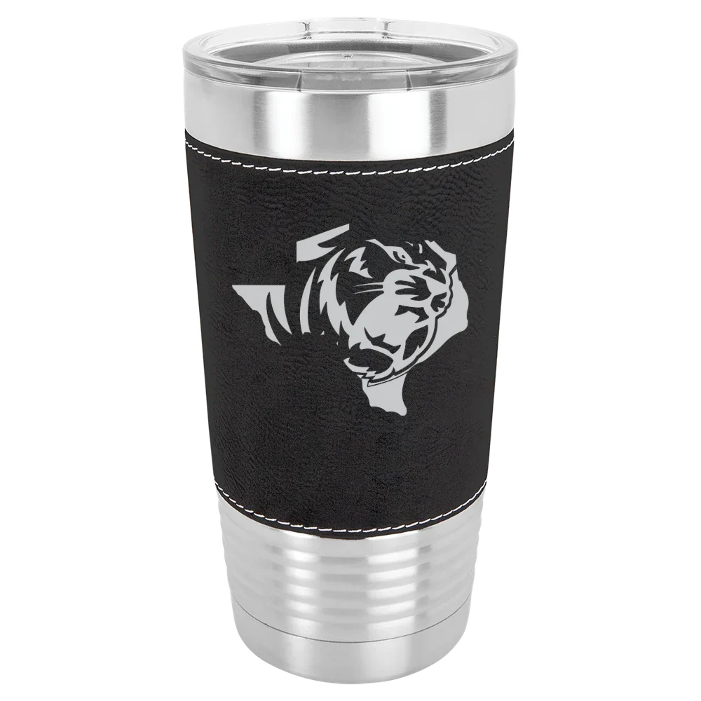 East Texas Baptist University Polar Camel 20 oz. Leatherette Grip Tumbler with Standard Lid