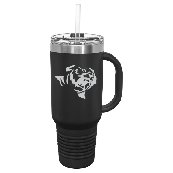 East Texas Baptist University Polar Camel 40 oz. Travel Mug with Snap Lid & Straw