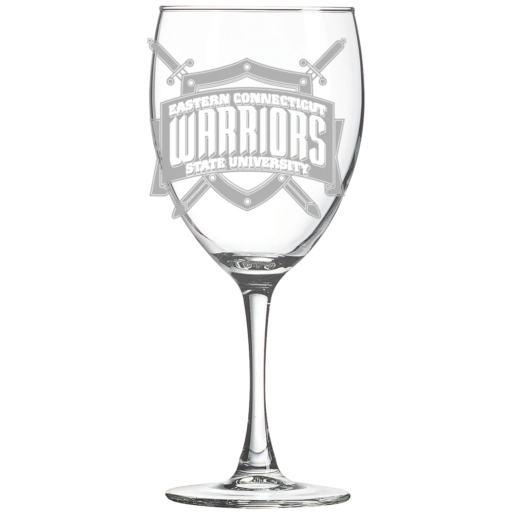 Eastern Connecticut State University Polar Camel 10 1/2 oz. Wine Glass