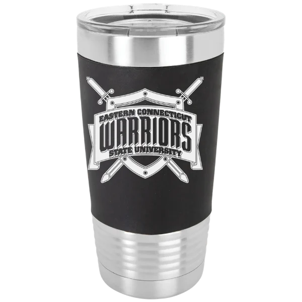 Eastern Connecticut State University Polar Camel 20 oz. Silicone Grip Tumbler with Standard Lid