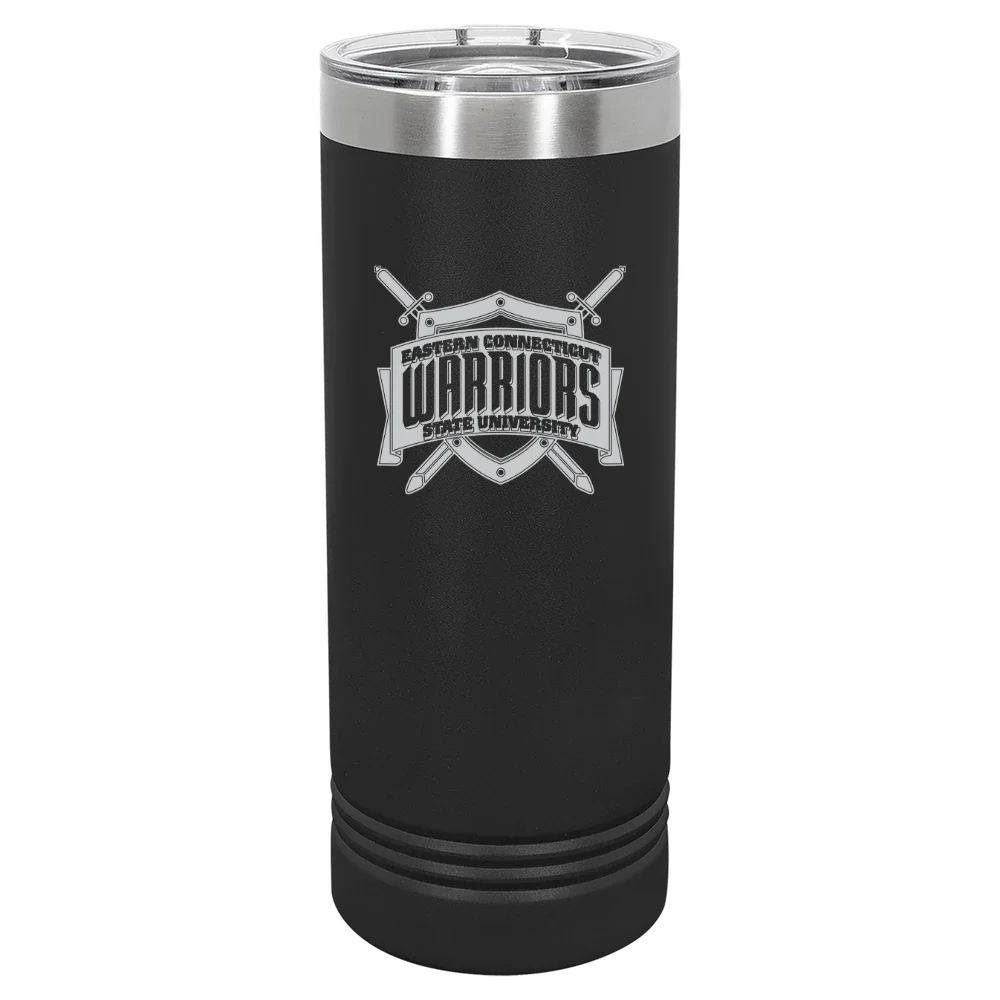 Eastern Connecticut State University Polar Camel 22 oz. Skinny Tumbler with Slider Lid