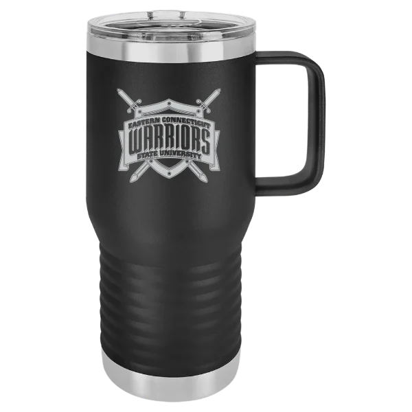 Eastern Connecticut State University Polar Camel 20 oz. Travel Mug with Slider Lid