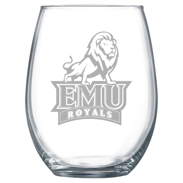 Eastern Mennonite University Polar Camel 15 oz. Stemless Wine Glass
