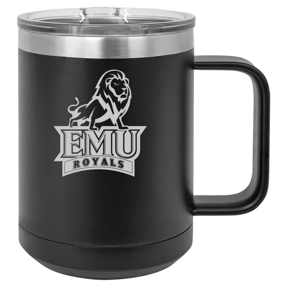 Eastern Mennonite University Polar Camel 15 oz. Mug with Slider Lid