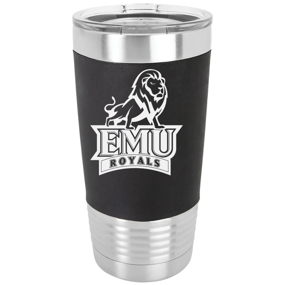 Eastern Mennonite University Polar Camel 20 oz. Silicone Grip Tumbler with Standard Lid