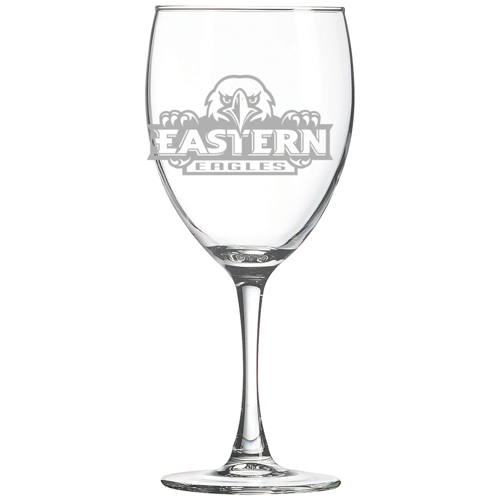 Eastern University Polar Camel 10 1/2 oz. Wine Glass