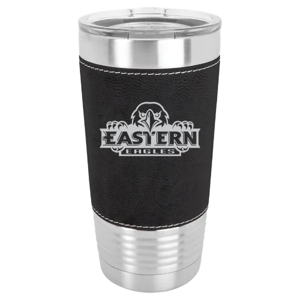 Eastern University Polar Camel 20 oz. Leatherette Grip Tumbler with Standard Lid