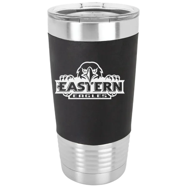 Eastern University Polar Camel 20 oz. Silicone Grip Tumbler with Standard Lid