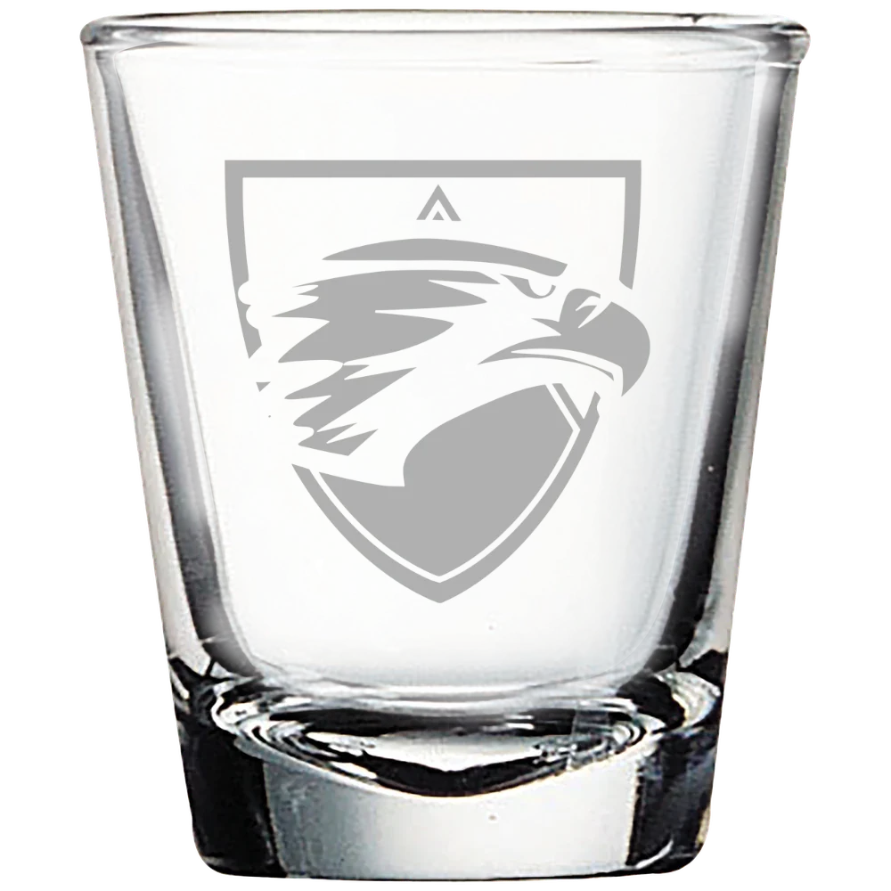 Edgewood University Polar Camel 1.7 oz. Shot Glass