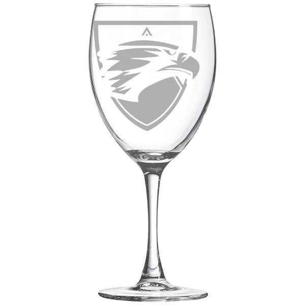 Edgewood University Polar Camel 10 1/2 oz. Wine Glass