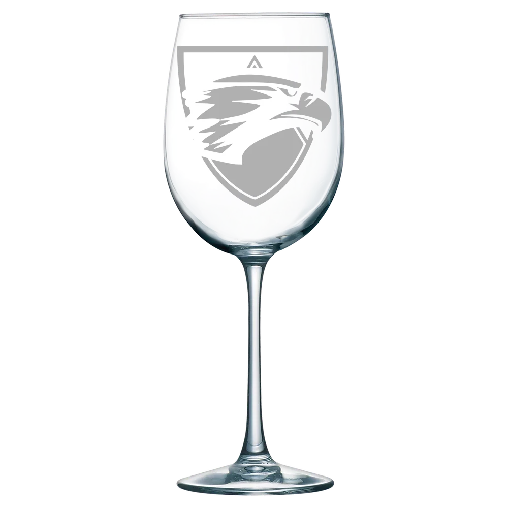 Edgewood University Polar Camel 19 oz. Wine Glass