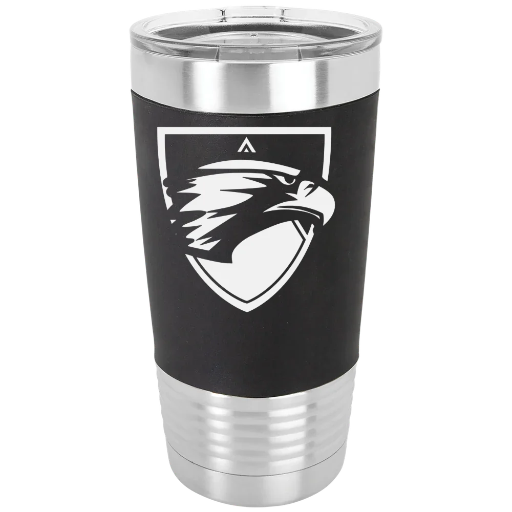 Edgewood University Polar Camel 20 oz. Silicone Grip Tumbler with Standard Lid